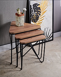 Vista Üçlü zigon sehpa